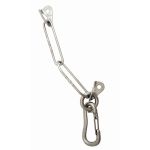 Raumer Belay Group in Stainless Steel – 2 ROCK  Ø10 + 1 chain + 1 ring + carabiner