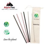 AlpinTec Οικολογικά Καλαμάκια Ίσια 6mm