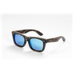 Mawaii Sunglasses Bamboo Waipuke Brown Blue
