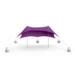 Salty Tribe Aeolians SPF50 Elastic Beach Tent 3X2.5m Sparkling Grape