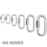 Kong Quick Links Oval 400 Series Carbon Steel