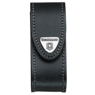 Victorinox Leather Belt Pouch Black 2-4 Layers