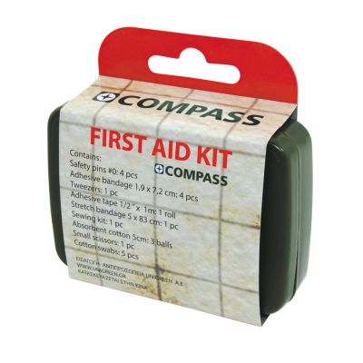 Compass First Aid Kit In Plastic Case
