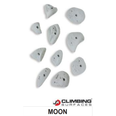 JM Climbing Surfaces Moon Climbing Holds (10pcs)