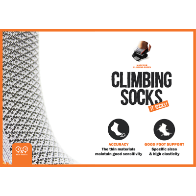 Y&Y Climbing Socks Καλτσάκια για Παπούτσια Αναρρίχησης
