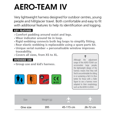 Beal Ζώνη Aero Team IV