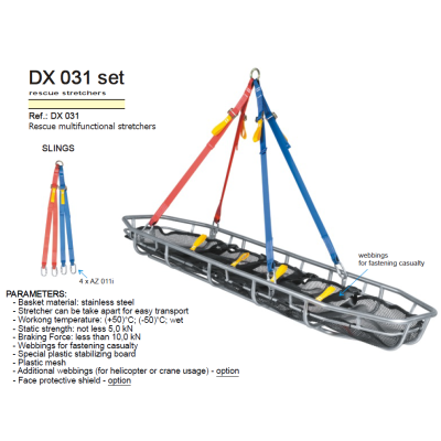 Protekt Φορείο Διάσωσης DX031 Set