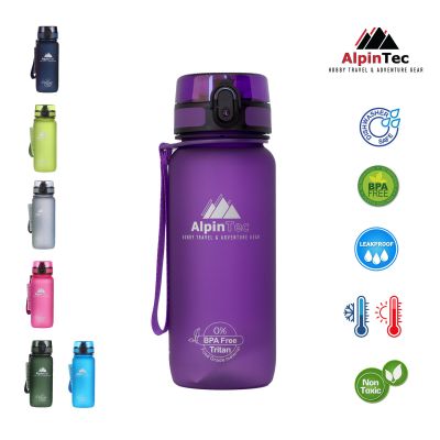 AlpinTec Water Bottle 650ml Purple