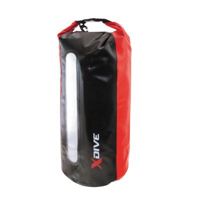 XDive Dry Bag Tube 30L Black Red