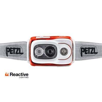 Petzl Headlamp Swift RL 900 Lumens IPX4 Orange
