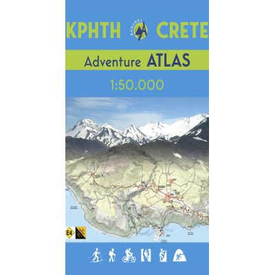 Χάρτης Κρήτη Adventure Atlas σε Κλίμακα 1:50 000 (Ε4) Εκδόσεις Ανάβαση