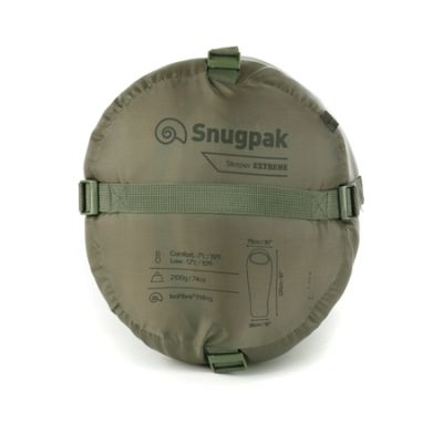 Snugpak Sleeping Bag Sleeper Extreme -7°C –12°C Left Zip Olive