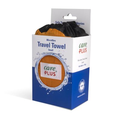 Care Plus Microfibre Small Travel Towel 40 x 80cm Blue