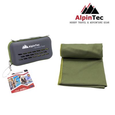 AlpinTec Microfiber Dryfast 75×150 Grey