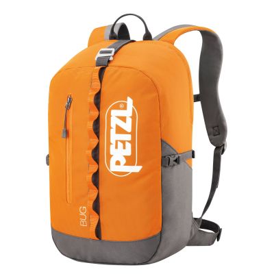 Petzl Bug Backpack For Single Day Multi Pitch Climbing Orange