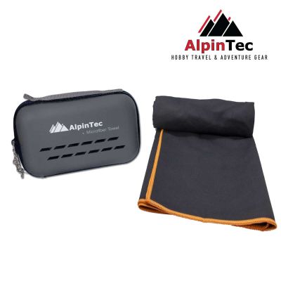 AlpinTec Microfiber Dryfast 75×150 Black