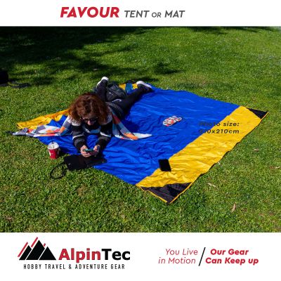 AlpinTec Favour Family Ψάθα Τέντα 210x210cm