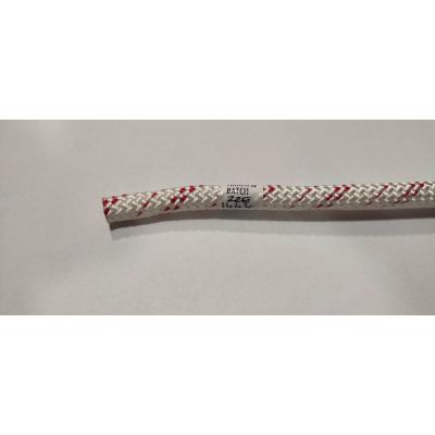 Marlow Static Lsk Access Rope 10.5mm White With Red Fleck