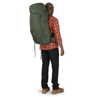 Osprey Backpack Kestrel 58 Men's Bonsai Green