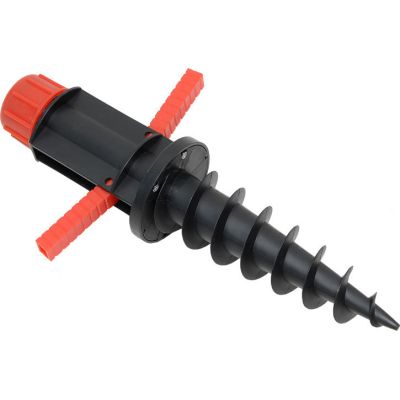 Hupa Plastic Screw Umbrella Base for Sand D25-32mm Red