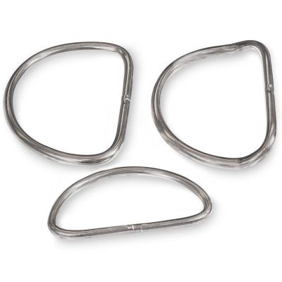 DTD Stainless Steel D Ring Low Profile