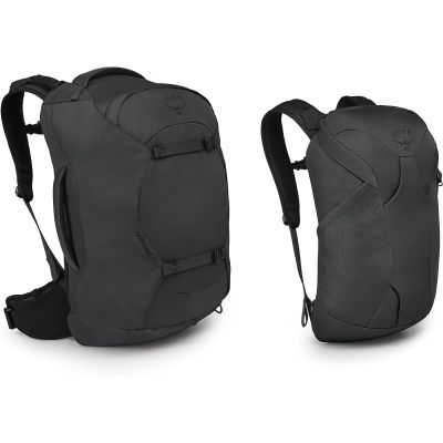 Osprey Backpack Farpoint 55 Men's Tunnel Vision Grey