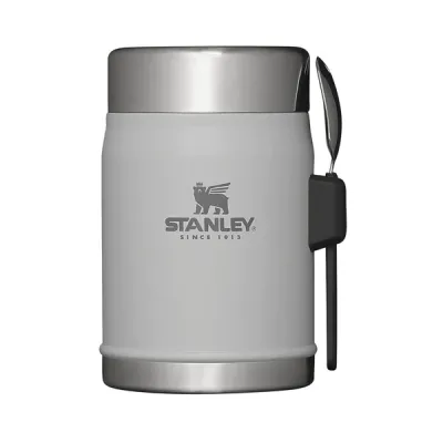 Stanley Classic Legendary Food Jar + Spork 0.4L Ash