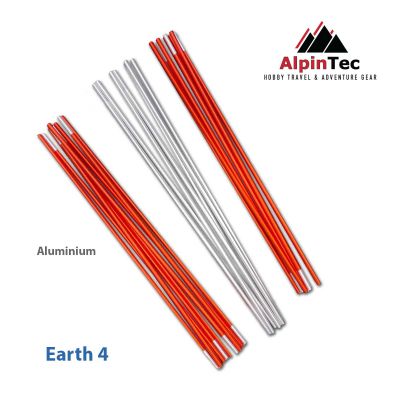 AlpinTec Aluminium Poles Earth 4