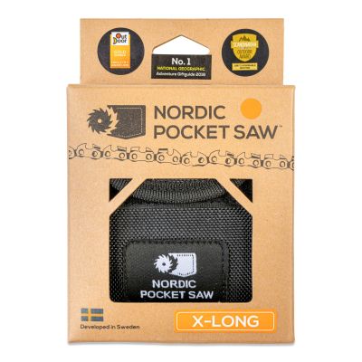 Nordic Pocket Saw X-Long Orange