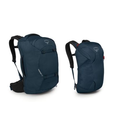 Osprey Backpack Farpoint 55 Muted Space Blue Men's