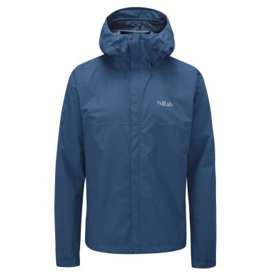 Rab Downpour Eco Waterproof Jacket Denim Men's