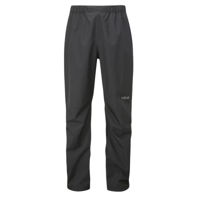 Rab Downpour Eco Waterproof Full Zip Pants Men's Black