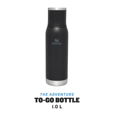 Stanley The Adventure To-Go Bottle 1L Black