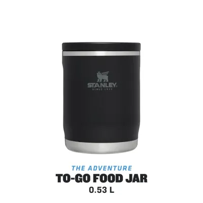 Stanley The Adventure To-Go Food Jar 0.53L Black