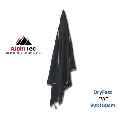 AlpinTec Microfiber Dryfast 90×180 Black
