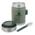 Stanley Classic Legendary Food Jar + Spork 0.4L Hammertone Green