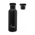 Laken Basic Steel Bottle Black Cap 0.75L