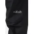 Rab Downpour Eco Waterproof Full Zip Pants Women's Black